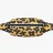 Сумка Enklepp Marathon Waist Bag (black flowers-yellow)