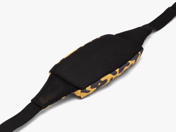 Сумка Enklepp Marathon Waist Bag (black flowers-yellow)