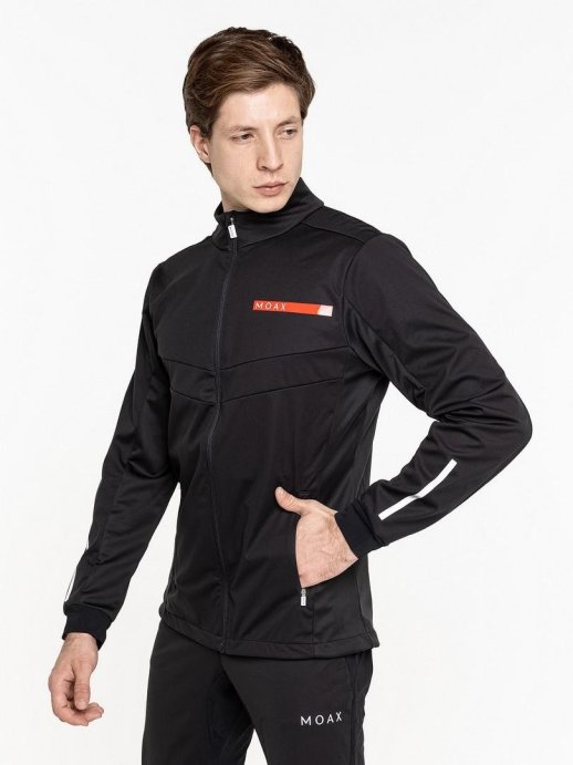 Костюм разминочный Moax Sirius муж. MX314011/10000_MX364011/10000 черный