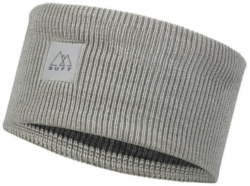 Повязка Buff Crossknit Headband Solid Light Grey 126484.933.10.00