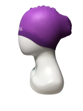 Шапочка для плавания SWELL Long Hair Silicone цв. фиолетовый
