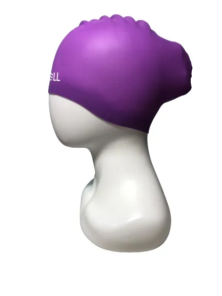 Шапочка для плавания SWELL Long Hair Silicone цв. фиолетовый