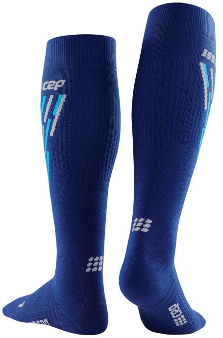 Компрессионные гольфы CEP для катания на лыжах, женские C211W синий/лазурный WP20-I-6