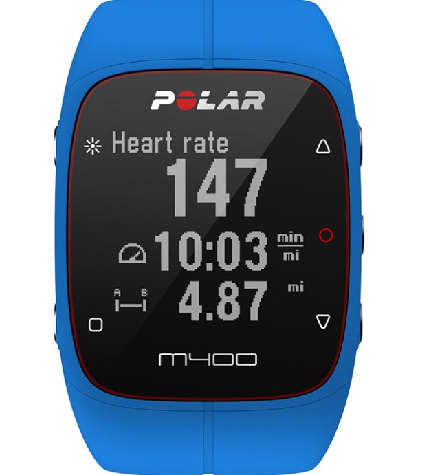 Пульсометр Polar m400 б/у СИНИЙ