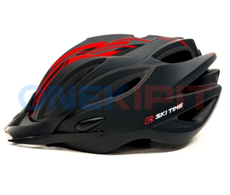 Шлем для лыжероллеров Ski Time Sphere красный