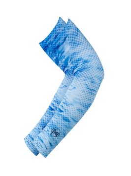 Рукава для бега Buff Arm Sleeves Camo Blue