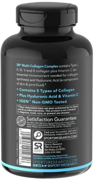 Мульти Коллагеновый комплекс Sports Research Collagen Multicomplex 90 caps