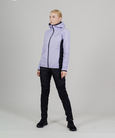 Куртка Nordski Hybrid Warm Lavender/Black W NSW965617