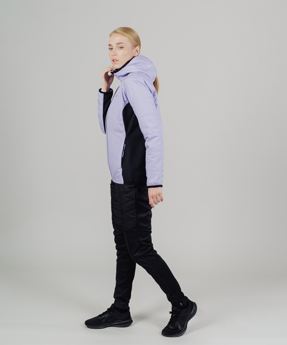 Куртка Nordski Hybrid Warm Lavender/Black W NSW965617