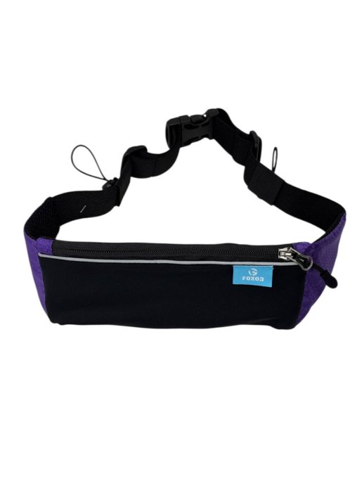 Поясная сумка FOXO3 эластичная фиолетовая