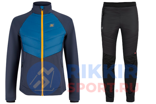 Костюм тренировочный NONAME HYBRID 24 UX NAVY/MED BLUE — 