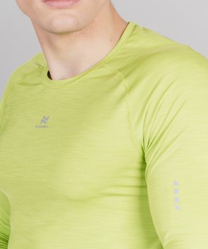 Футболка Nordski Pro Lime Green с длинным рукавом NSM426452
