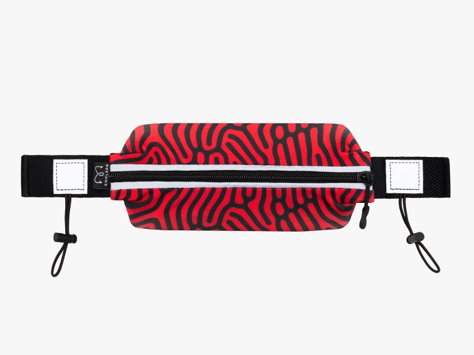 Сумка Enklepp Run Belt Fast (coral reef raspberry-black)