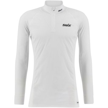 Термофутболка SWIX RaceX wind с воротн. муж. 40442/00000 белый