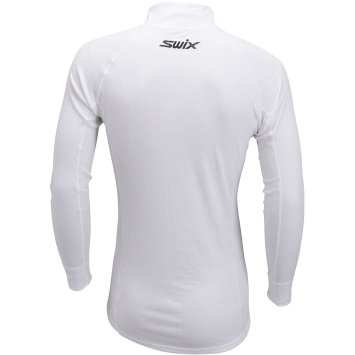 Термофутболка SWIX RaceX wind с воротн. муж. 40442/00000 белый
