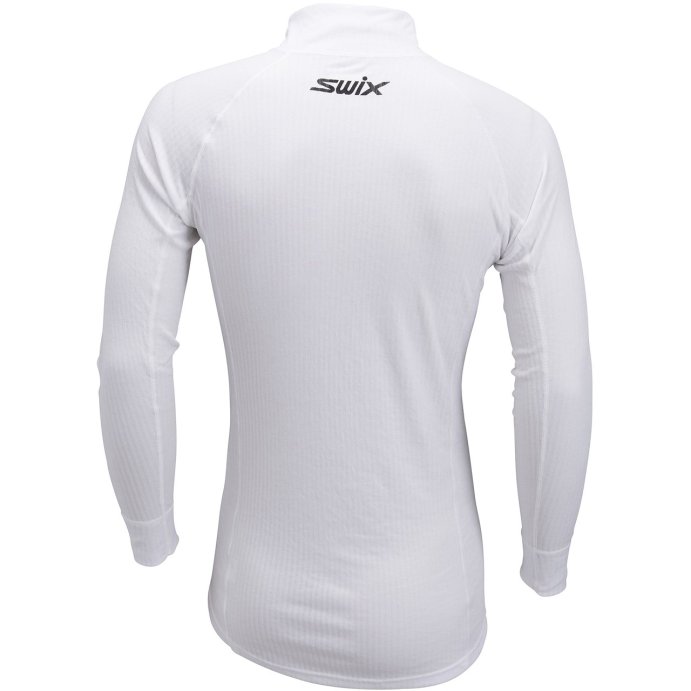 Термофутболка SWIX RaceX wind с воротн. муж. 40442/00000 белый