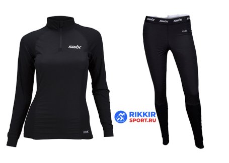 КОМПЛЕКТ SWIX RaceX wind с воротн. жен. 40447/41427 чёрный
