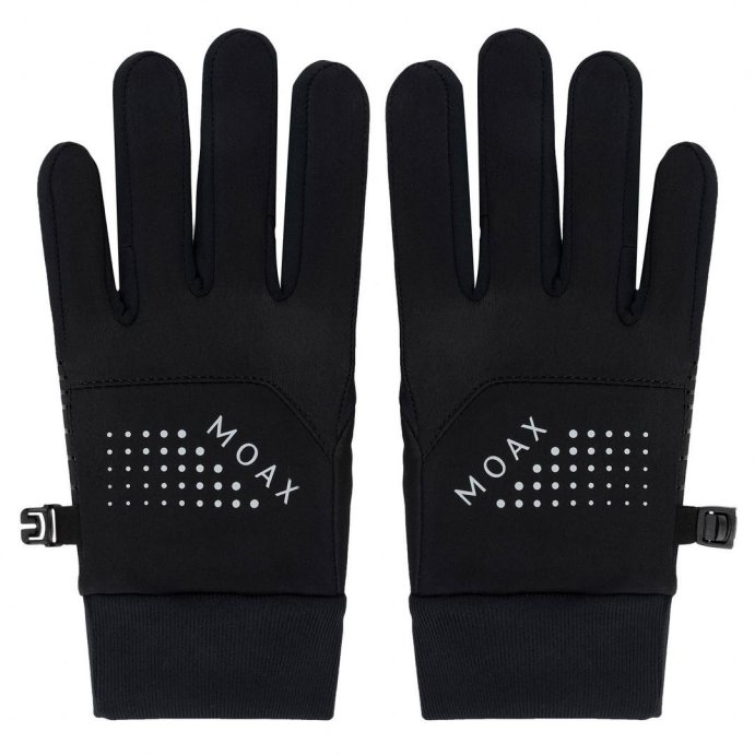 Перчатки для бега Moax Hit run M2233/10000 черный