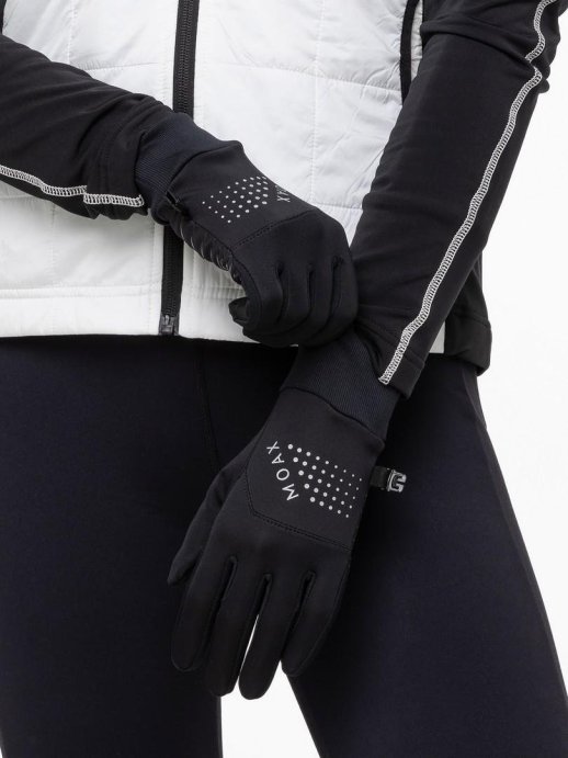 Перчатки для бега Moax Hit run M2233/10000 черный