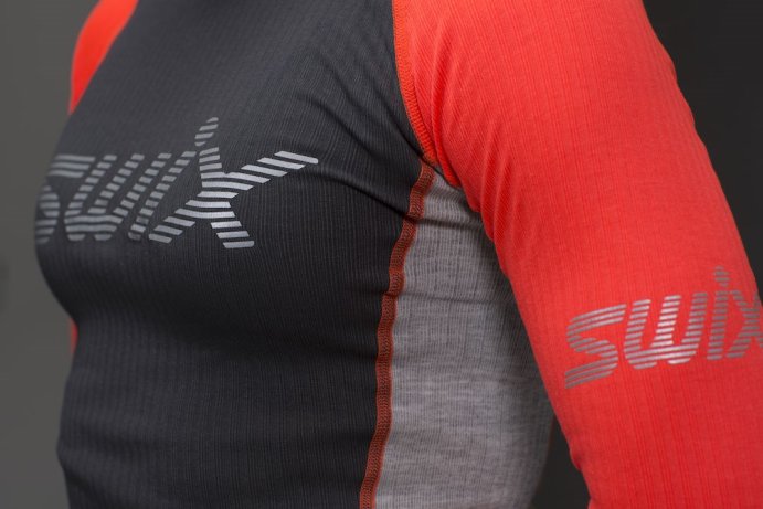 Термофутболка SWIX Radiant RaceX LS жен. красный неон  40606/90015 в Твери