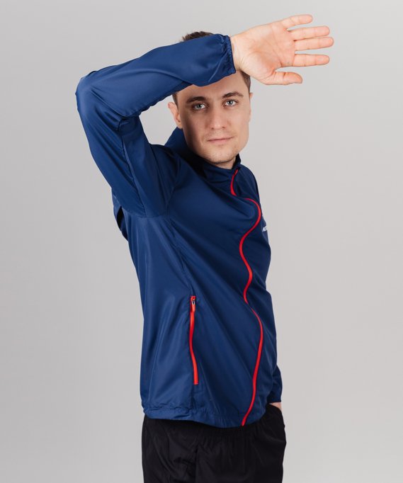 Ветровка Nordski Motion Navy/Red NSM273799