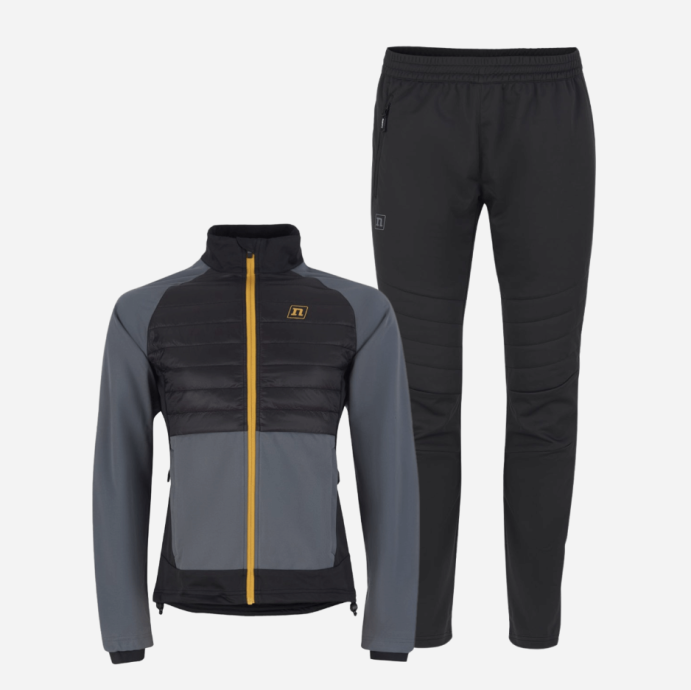 Костюм NONAME HYBRID 22 UX BLACK/GREY/GOLD в Мурманске