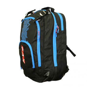 Рюкзаки KV+ Rucksack, black\blue 30 L 20D14.12