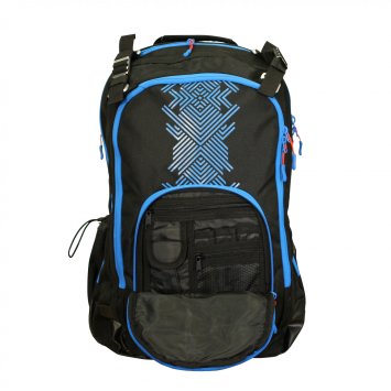 Рюкзаки KV+ Rucksack, black\blue 30 L 20D14.12