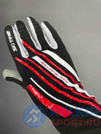 Перчатки для лыжероллеров SKI TIME ROLLER Race черные