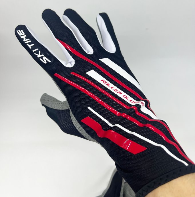 Перчатки для лыжероллеров SKI TIME ROLLER Race черные
