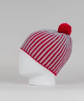 Вязанная шапка Nordski Wool Fuchsia/Grey NSV482529
