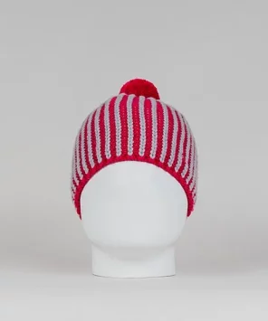 Вязанная шапка Nordski Wool Fuchsia/Grey NSV482529