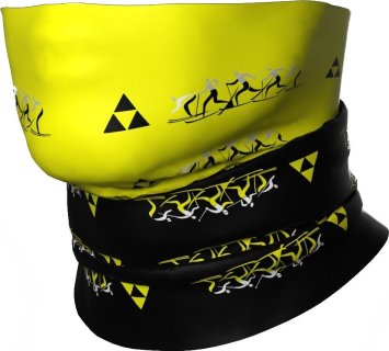 Бандана FISCHER Skiers (черно-лим.) GR8202-103