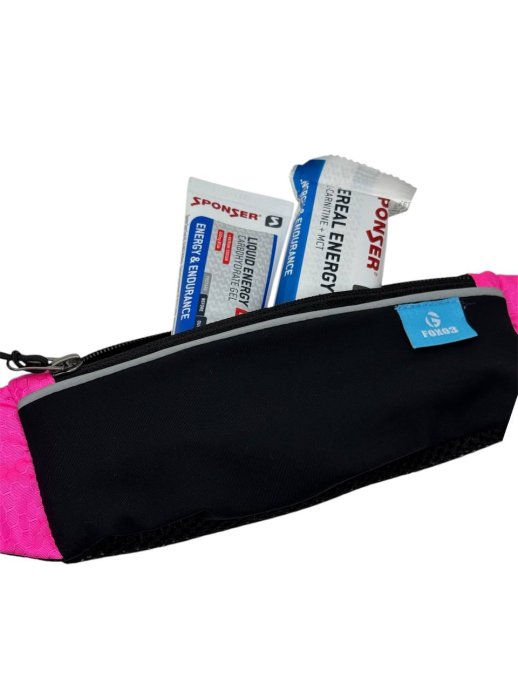 Поясная сумка FOXO3 эластичная розовая