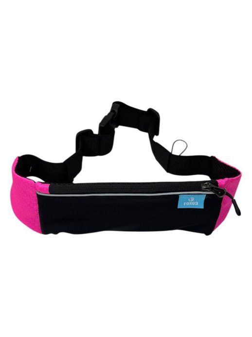 Поясная сумка FOXO3 эластичная розовая