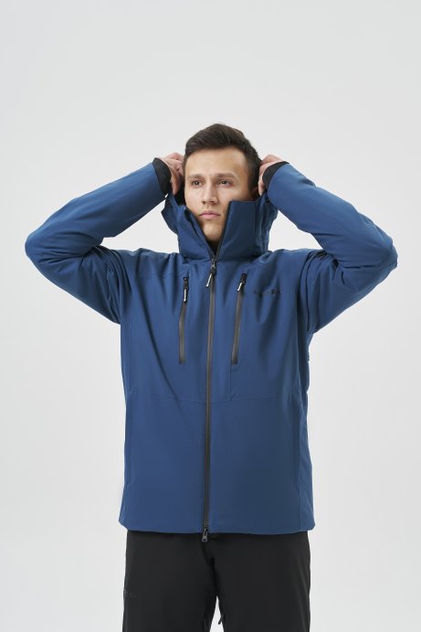 Горнолыжная куртка Nordski Alpine Blue NSM616125