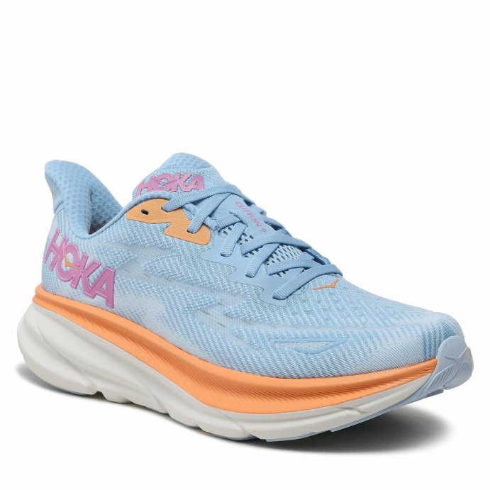 Кроссовки Hoka W CLIFTON 9 Airy Blue / Ice Water