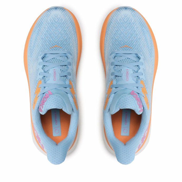 Кроссовки Hoka W CLIFTON 9 Airy Blue / Ice Water