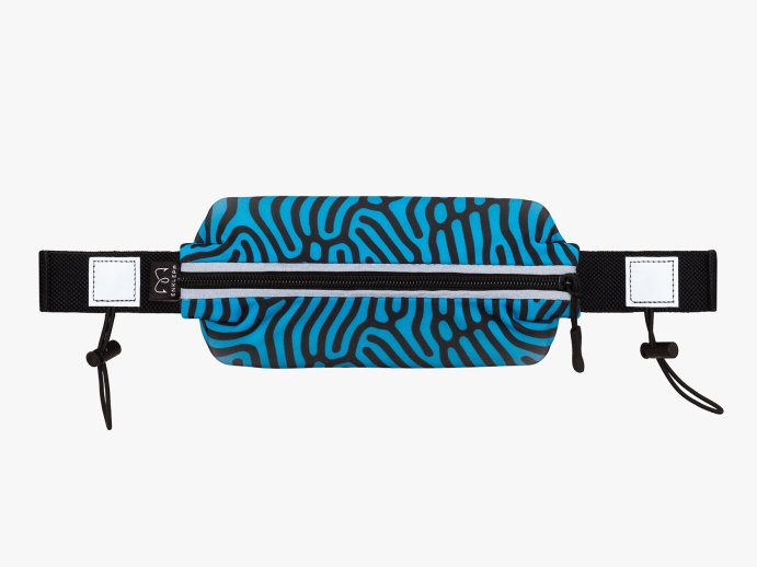 Сумка Enklepp Run Belt Fast (coral reef blue-black)