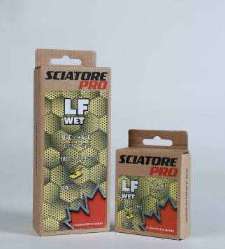 Парафин SCIATORE Pro LF WET (яркий желтый) +10/+1 180 гр