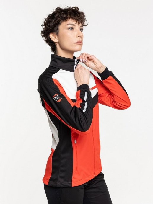 Костюм разминочный Moax Sirius жен. MX314010/99992_MX364010/10000 ярко-красный в Мурманске