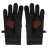 Перчатки для бега Moax Hit run M2233/10005 черный/красный