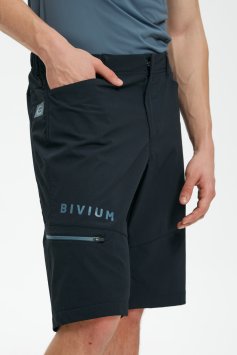 Шорты Bivium "Trek" муж. черн.