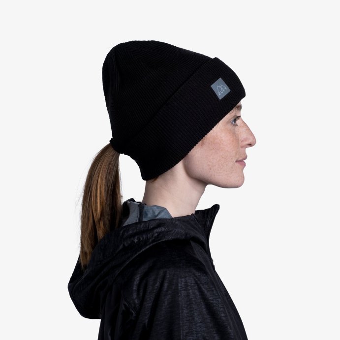Шапка Buff Crossknit Hat Solid Black 126483.999.10.00 в Твери