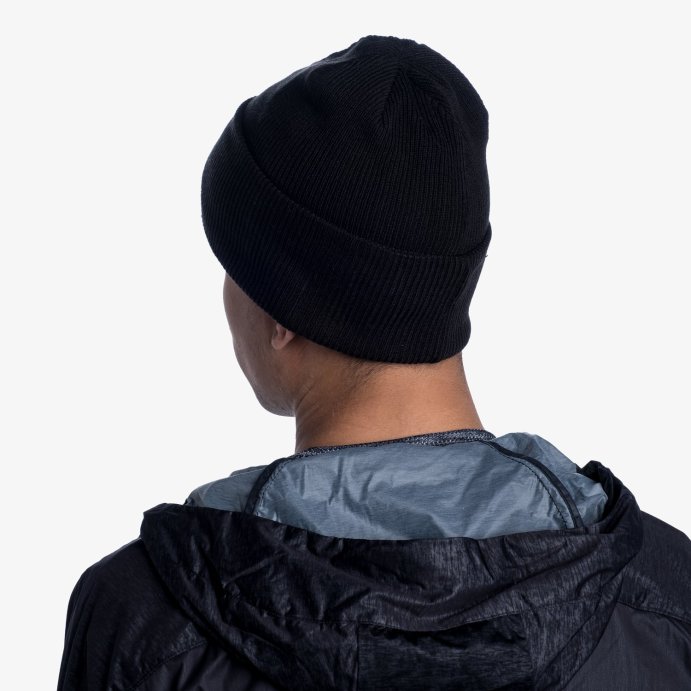 Шапка Buff Crossknit Hat Solid Black 126483.999.10.00 в Твери