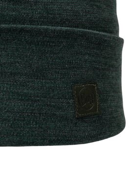 Шапка Buff Merino Heavyweight Hat Solid Forest 111170.809.10.00