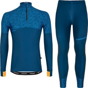 Гоночный костюм NONAME XC RACING SUIT 23 UX BLUE/ORANGE раздельн.