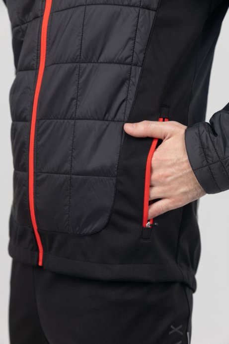 Костюм разминочный MOAX NAVADO HYBRID муж. SW222321/10000_SW222327/10000 чёрный в Санкт-Петербурге