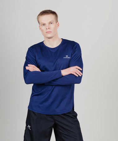 Футболка Nordski Run Deep с длинным рукавом NSM492060
