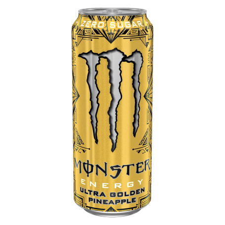 Энергетический напиток Monster Energy 500 ml (Ultra Golden Pineapple со вкусом ананаса)